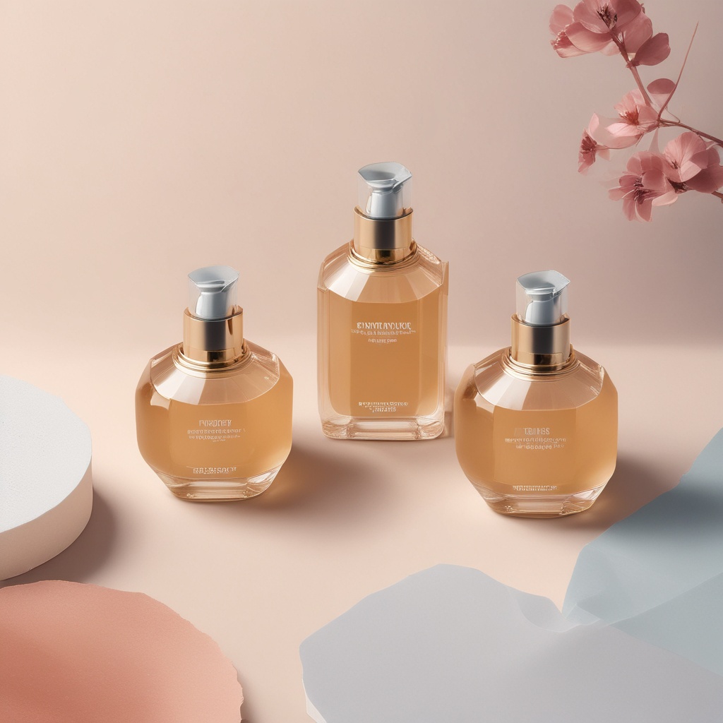 Elegant product image with parallax effect